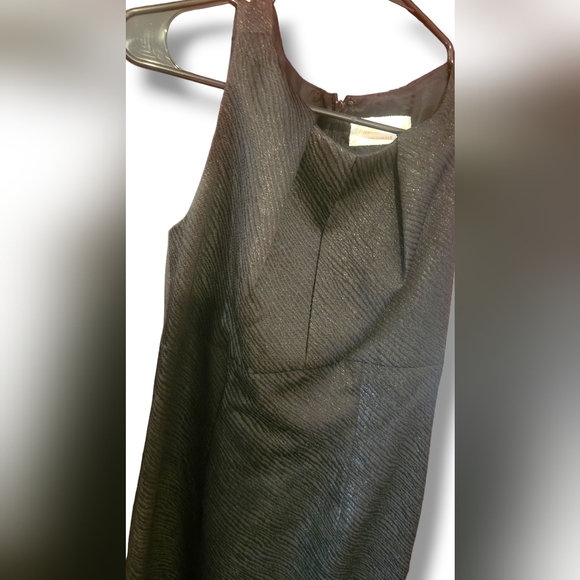 Classic vintage Black Midi dress. Size 8. - Picture 5 of 13